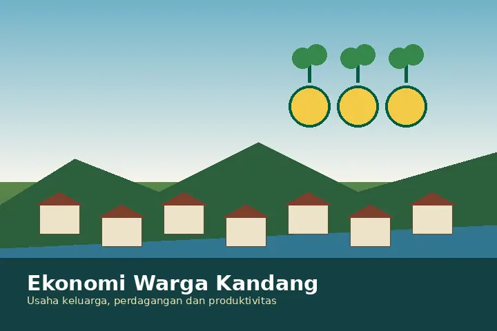 Ilustrasi UMKM & usaha warga Kelurahan Kandang