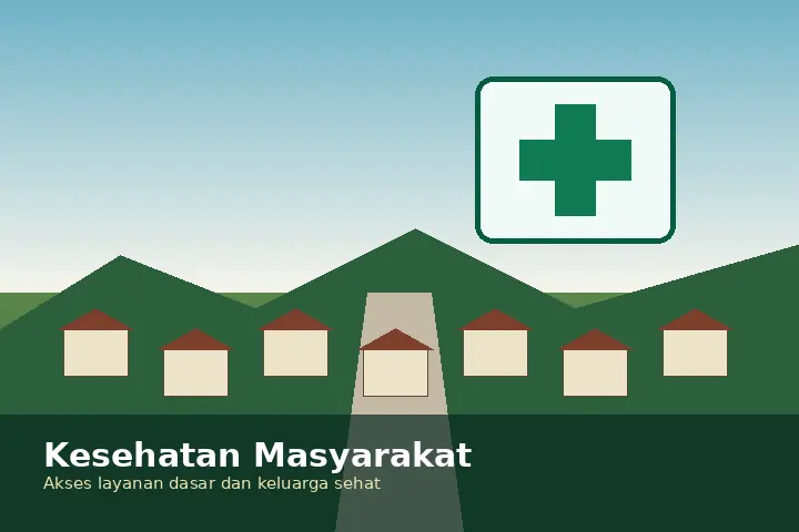 Ilustrasi Kesehatan Masyarakat Kandang
